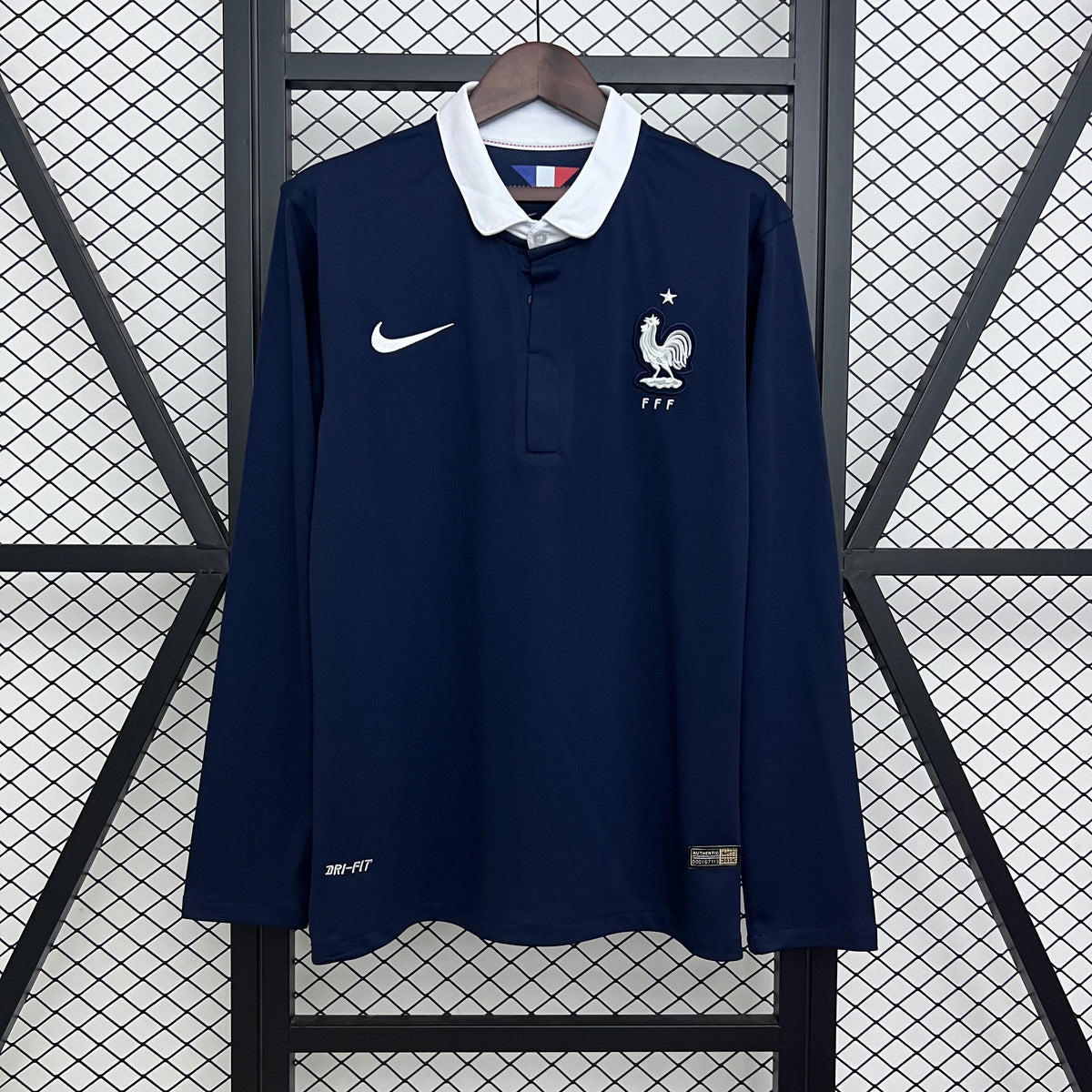 Camisa Manga Longa Seleção França 2014 Home