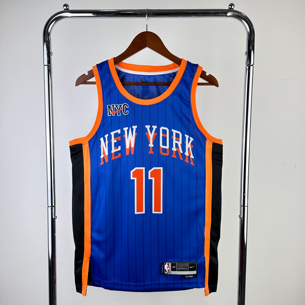 Regata New York Knicks City Edition  Azul