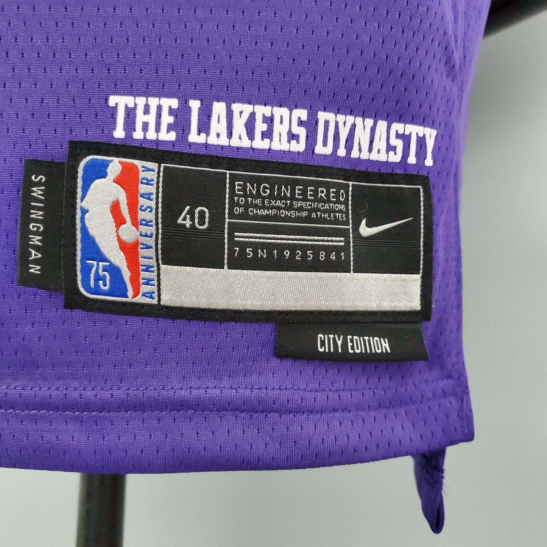 Camisa NBA Lakers #24 Bryant City Edition Purple - 23/24