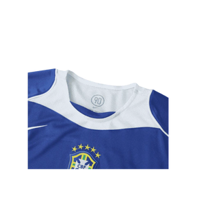 Camisa Seleção Brasileira 2004 Retro Total 90 Azul