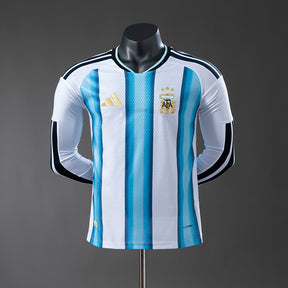Argentina Home 2026 Long-Sleeve Versão Jogador