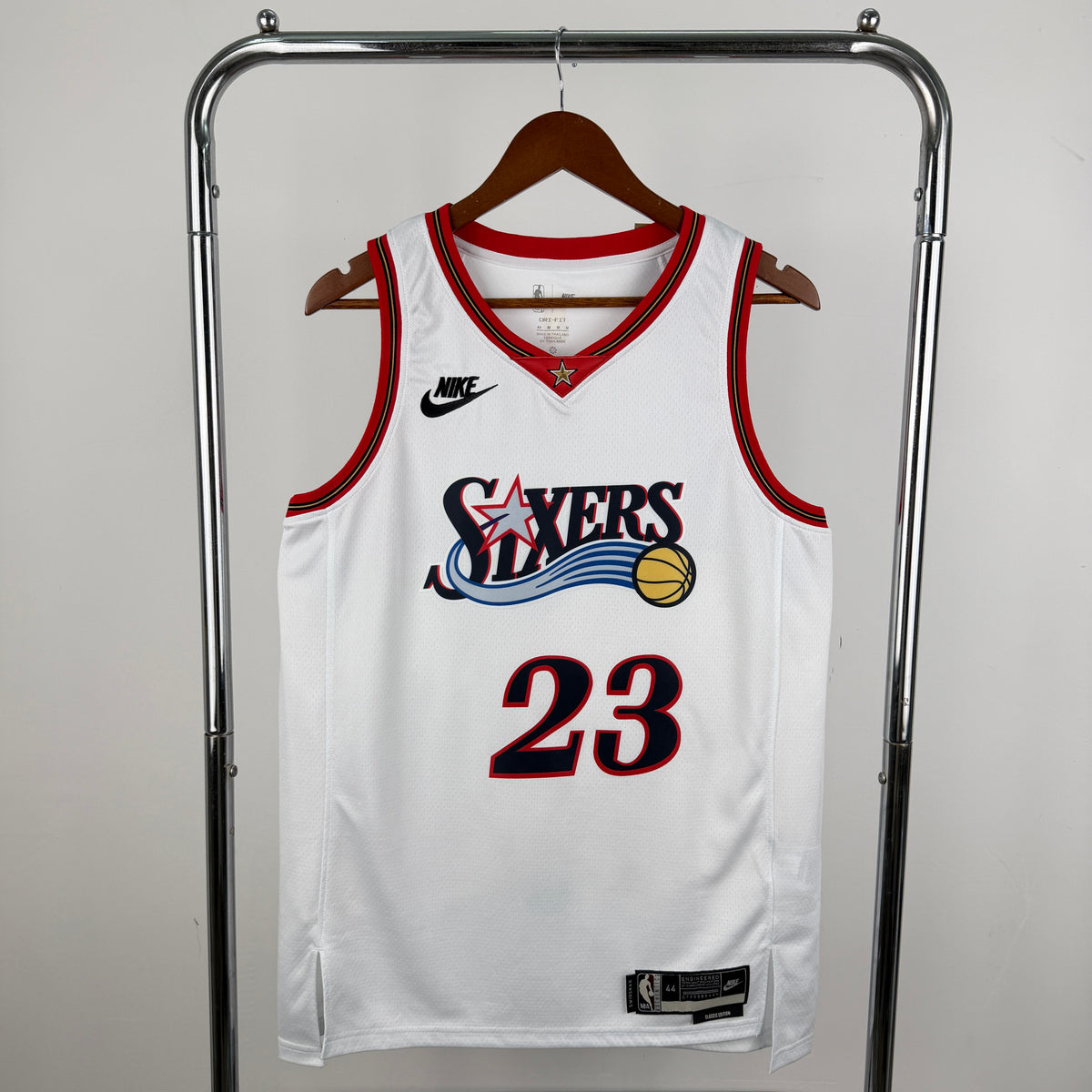 Regata Philadelphia 76ers Classic Edition branca
