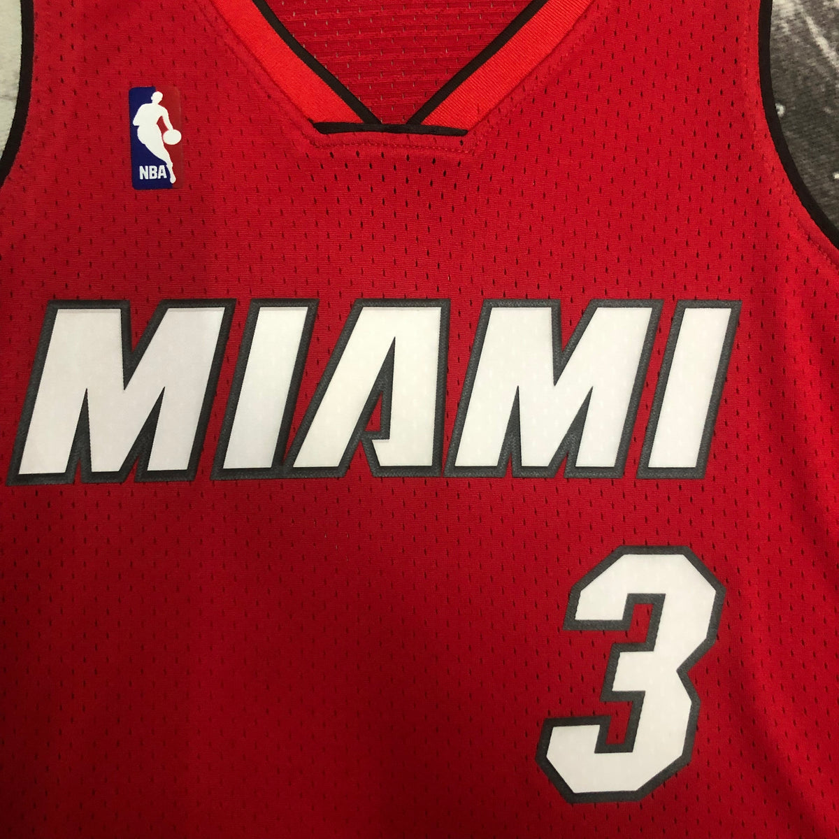 Regata Miami Heat Mitchell & Ness Vermelha