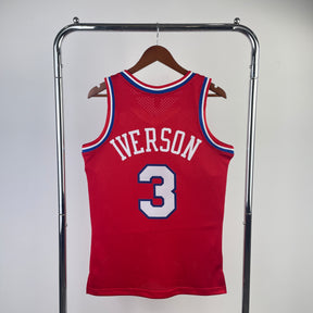 Regata Philadelphia 76ers Mitchell&Ness Vermelha