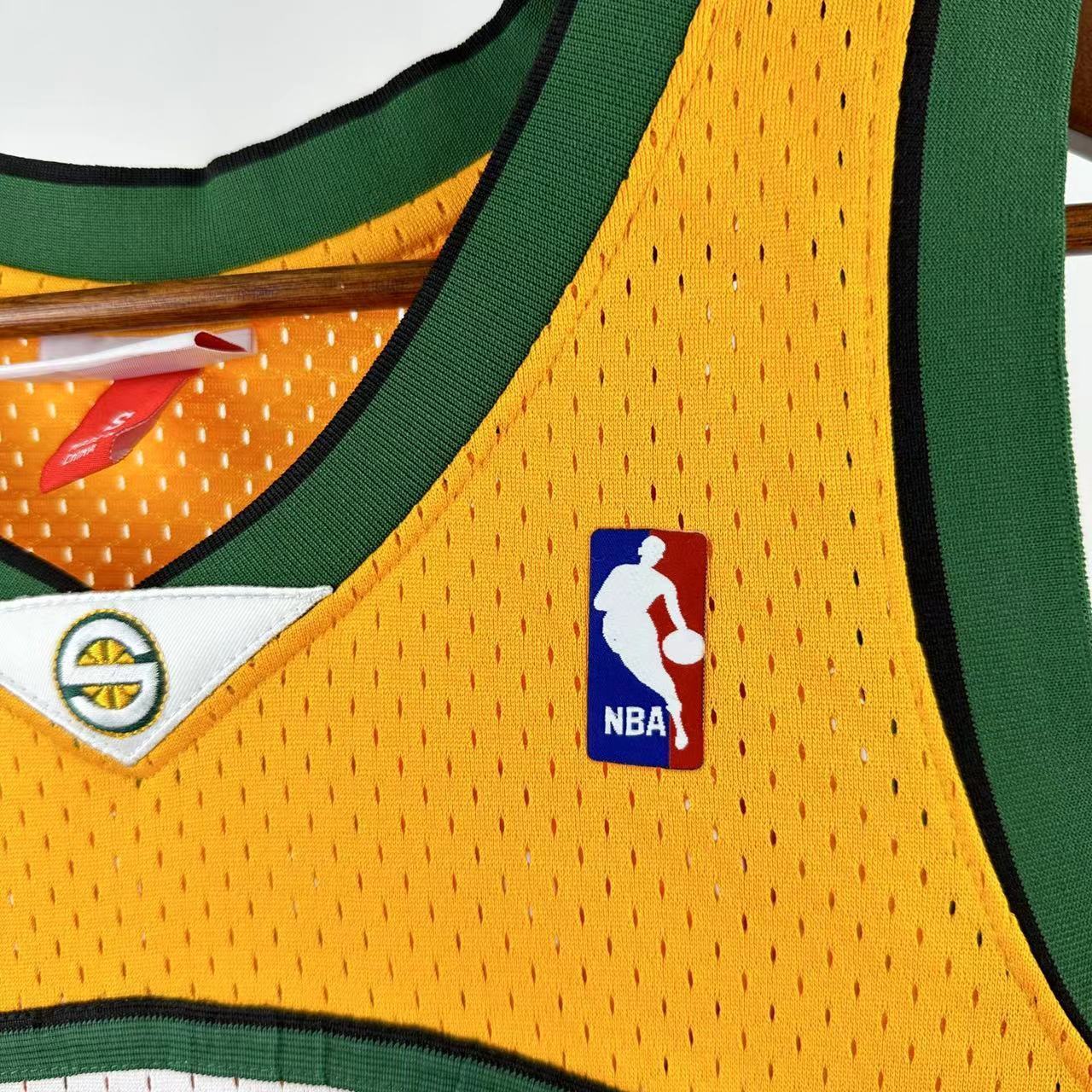 Regata Oklahoma City Thunder Retrô Amarela (SONICS)