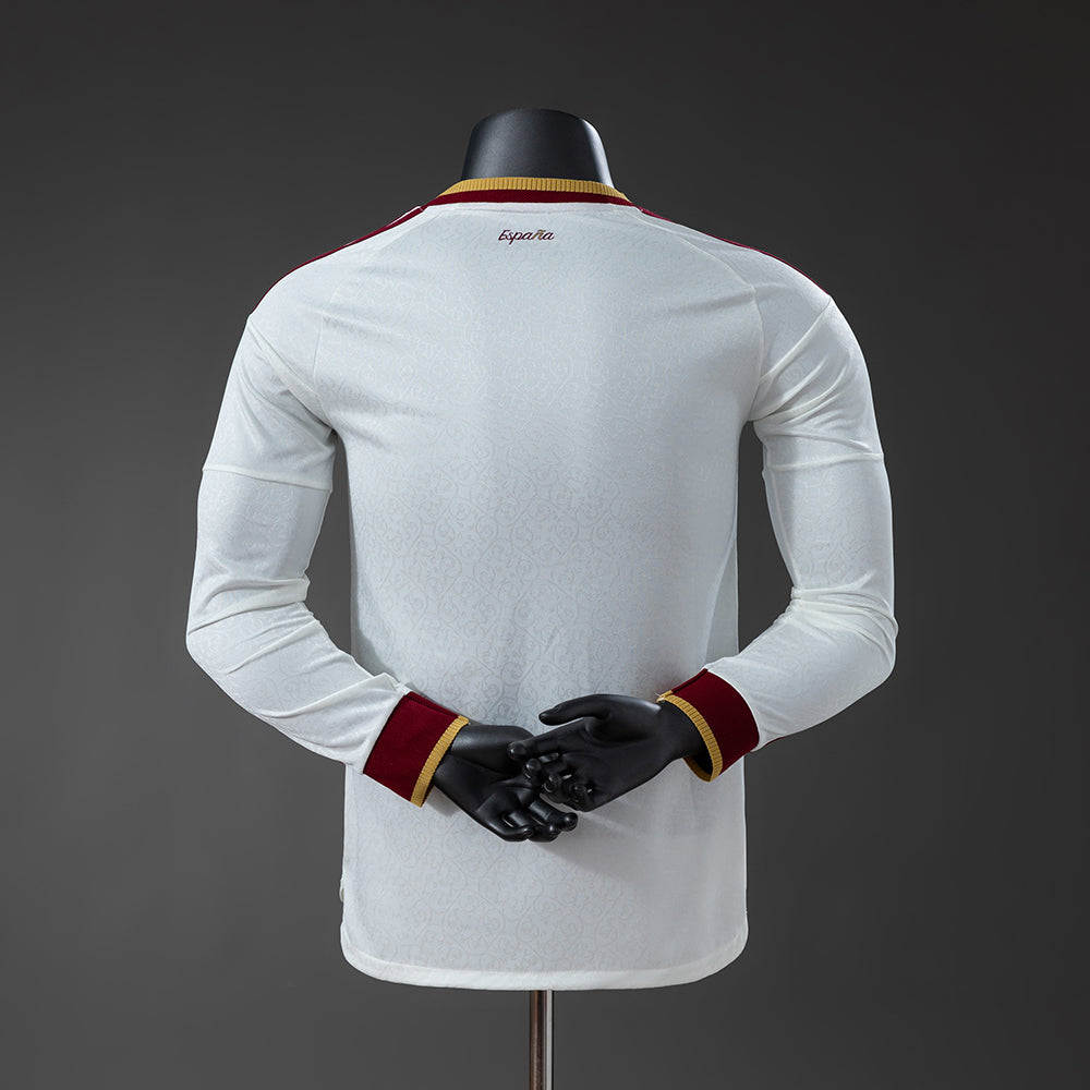 Espanha Away 2026 Long-Sleeve Versão Jogador