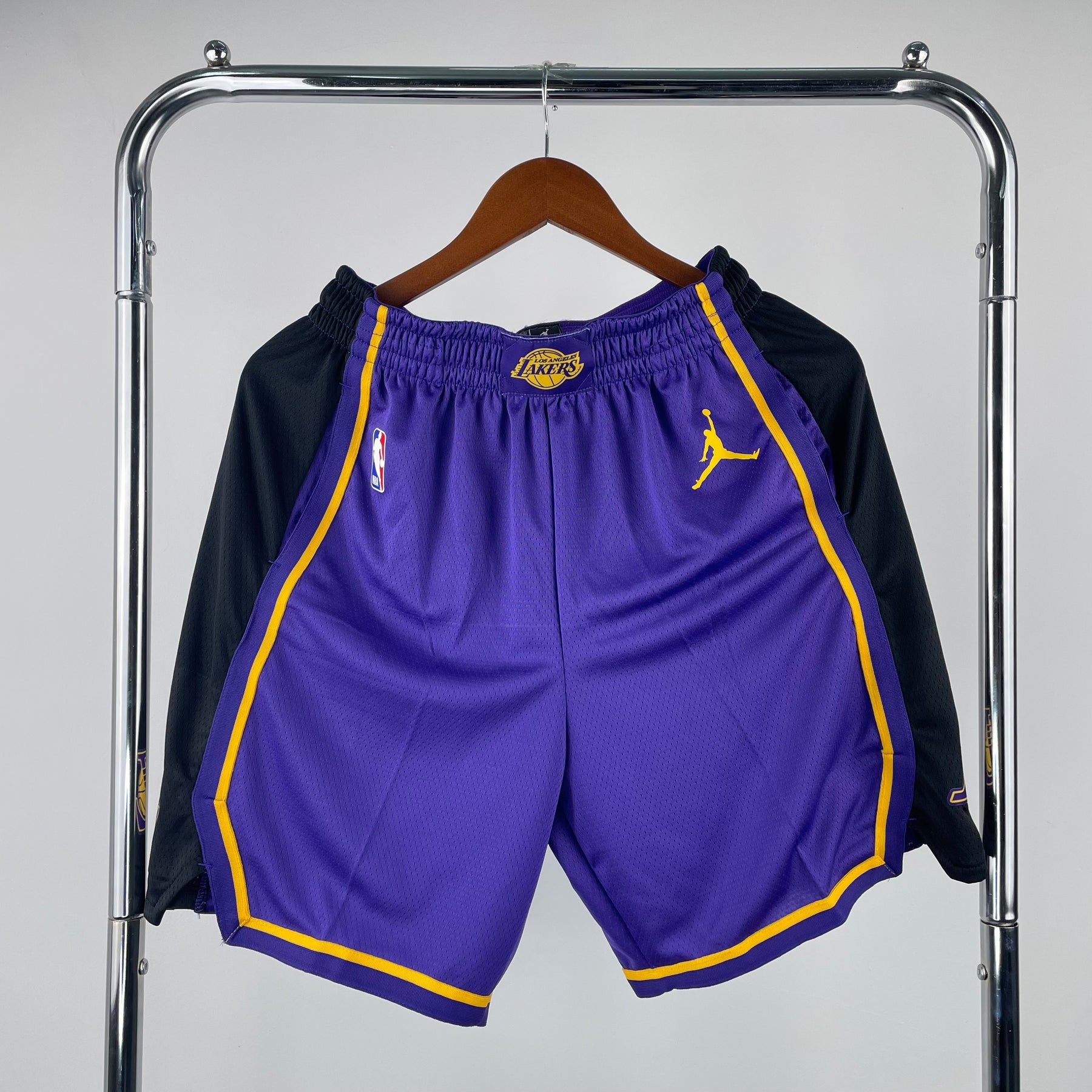 Short NBA Los Angeles Lakers Roxo