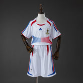 Kit Infantil França 1998 Away Retro