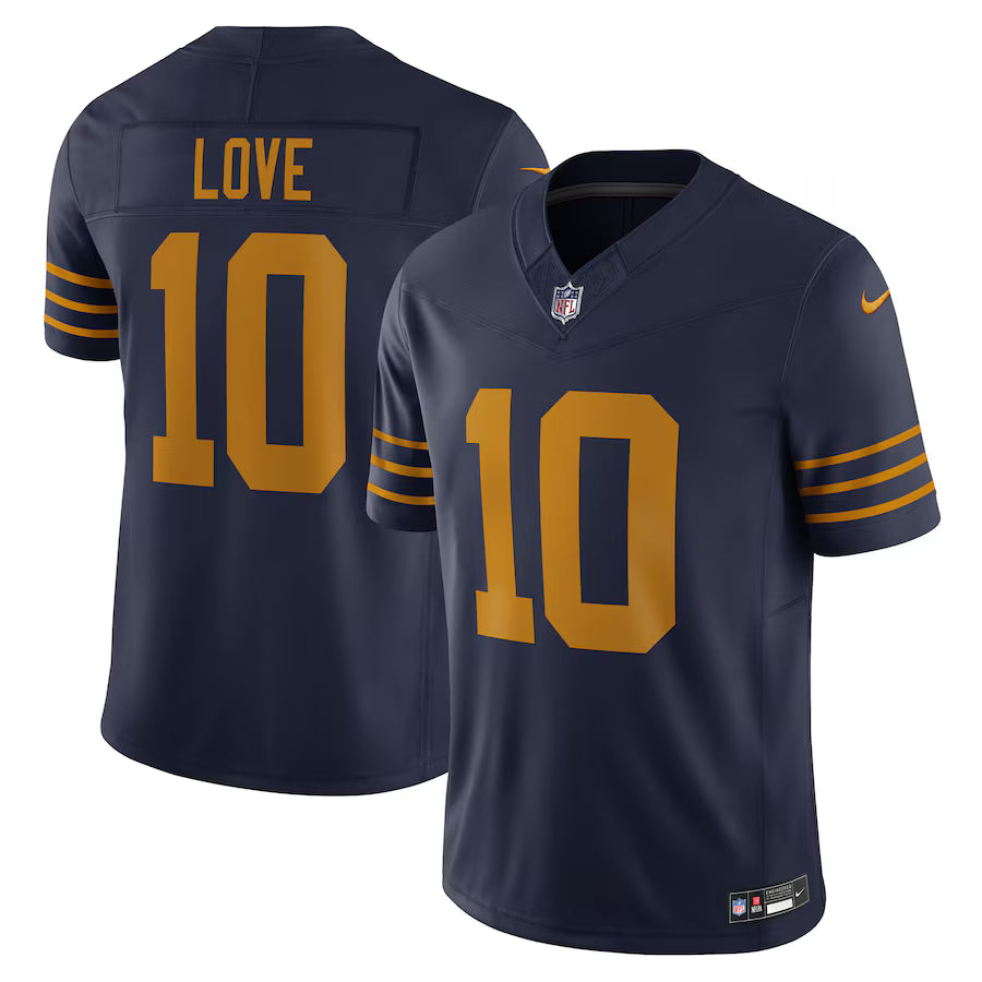 Camisa Green Bay Packers Jordan Love 1923 Vapor Limited