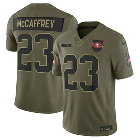 Camisa San Francisco 49ers Vapor F.U.S.E. Limited Salute to Service 2025