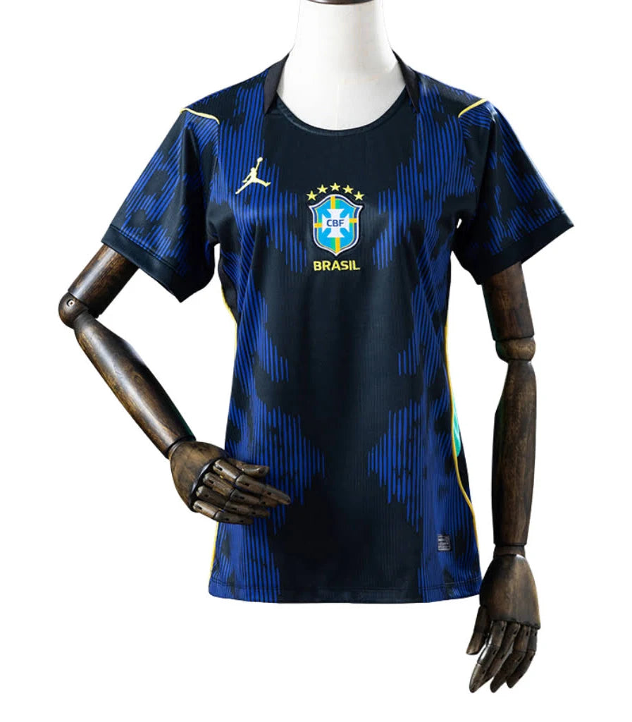 Camisa Seleção Brasil 25/26 Feminina Azul