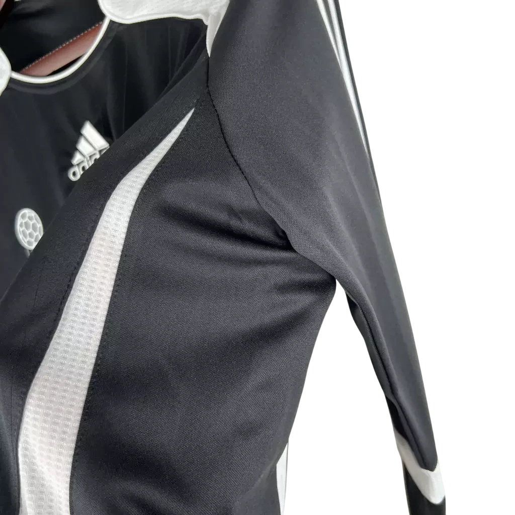 Camisa Real Madrid Manga Longa Third Retrô 2006/07 - Torcedor Adidas Masculino - Preto