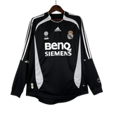 Camisa Real Madrid Manga Longa Third Retrô 2006/07 - Torcedor Adidas Masculino - Preto